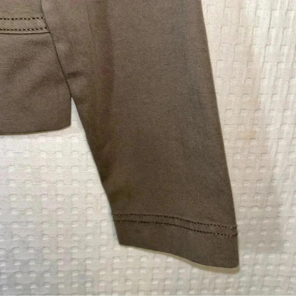 NEW Aventura Womens Small Harper Jacket Moto Zip Gunmetal Grayish Brown Taupe - Picture 12 of 14